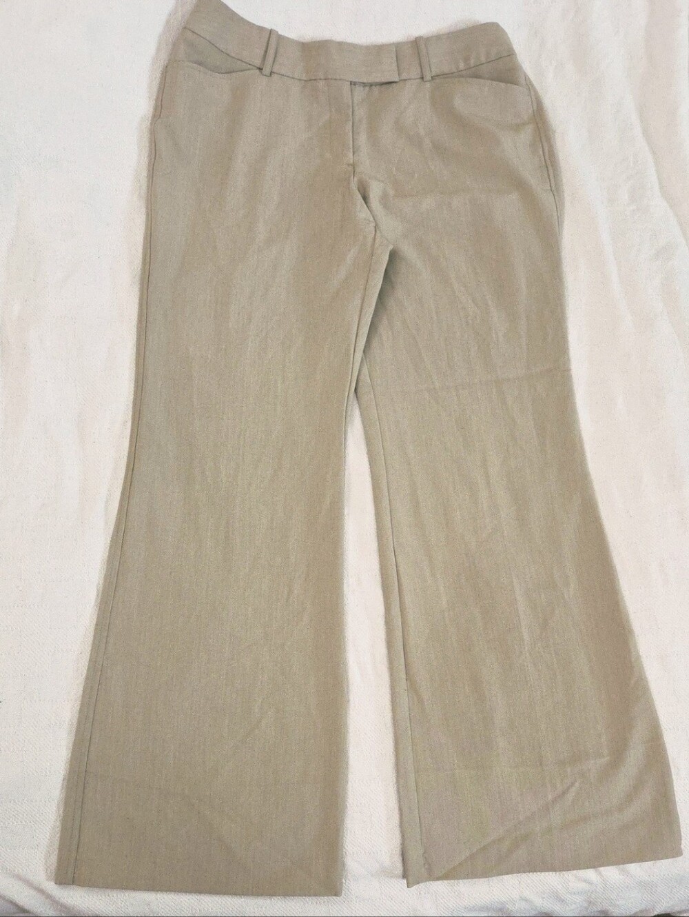 George Women's Size 12 Flare Dress Pants Stone Khaki 💙2 for$20